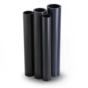 مواسير HDPE PE 100 ضغط 20 بار قطر 450 مم سمك 50.3 مم لون أسود