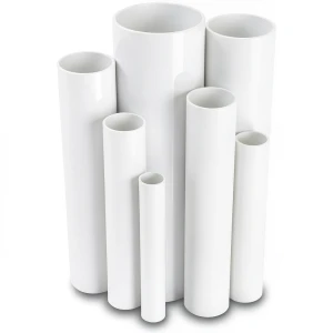 مواسير UPVC ضغط 6 بار قطر خارجي 40 مم سمك 1.8 مم لون أبيض