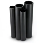 أنابيب HDPE PE 80 ضغط 16 بار قطر خارجي 280 مم سمك 31.3 مم لون أسود