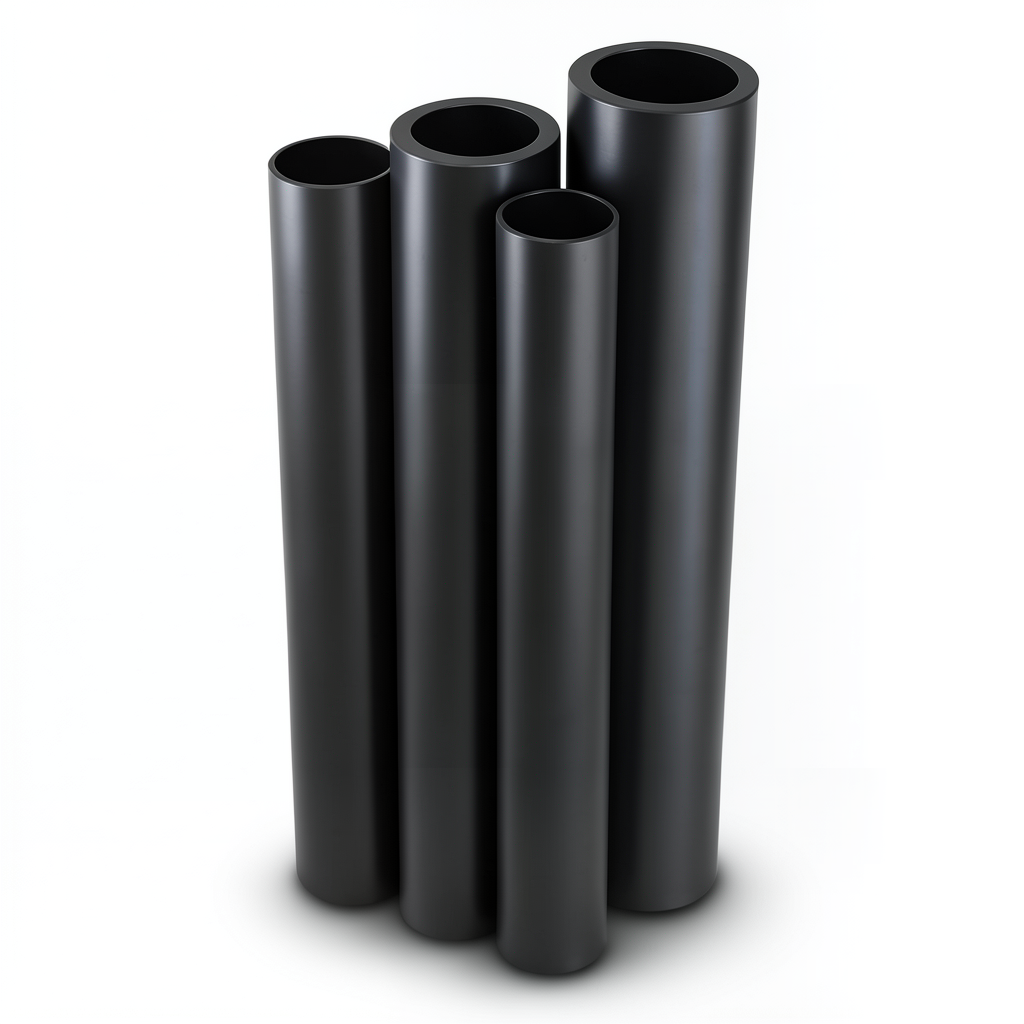 مواسير HDPE الراجحي PE 100 ضغط 20 بار قطر خارجي 280 مم سمك 31.3 مم لون أسود