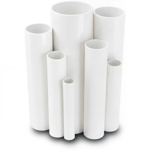 مواسير UPVC ضغط 6 بار قطر خارجي 63 مم سمك 1.9 مم لون أبيض