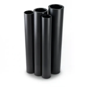 مواسير HDPE PE 80 ضغط 16 بار قطر خارجي 400 مم سمك 44.7 مم لون أسود