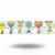 American wallpaper for youth and children, size 10 m x 0.53 m, multicolor, model GK8955BD 