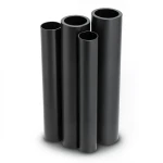 مواسير HDPE PE 100 ضغط 20 بار قطر 450 مم سمك 50.3 مم لون أسود