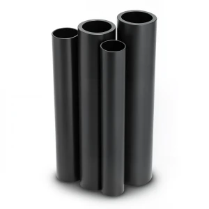 HDPE Pipes PE 100 Pressure 20 Bar Diameter 450 mm Thickness 50.3 mm Black