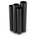 HDPE Pipes PE 80 Pressure 16 Bar 500 mm Diameter 55.8 mm Thickness Black