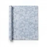 Italian Wall Covering, Size 10m x 0.73m, Light Gray-Blue Color, model 25031