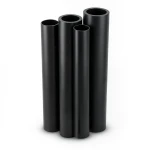 أنابيب HDPE لإمداد المياه PE 80 ضغط 16 بار قطر خارجي 560 مم سمك 62.5 مم لون أسود