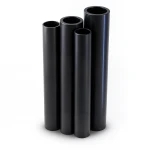 مواسير HDPE PE 80 ضغط 16 بار قطر خارجي 630 مم سمك 70.3 مم لون أسود