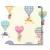 Youth and children wall decoration, multicolor, length 10 m, width 0.53 m, model GK8964 