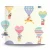 Youth and children wall decoration, multicolor, length 10 m, width 0.53 m, model GK8964 
