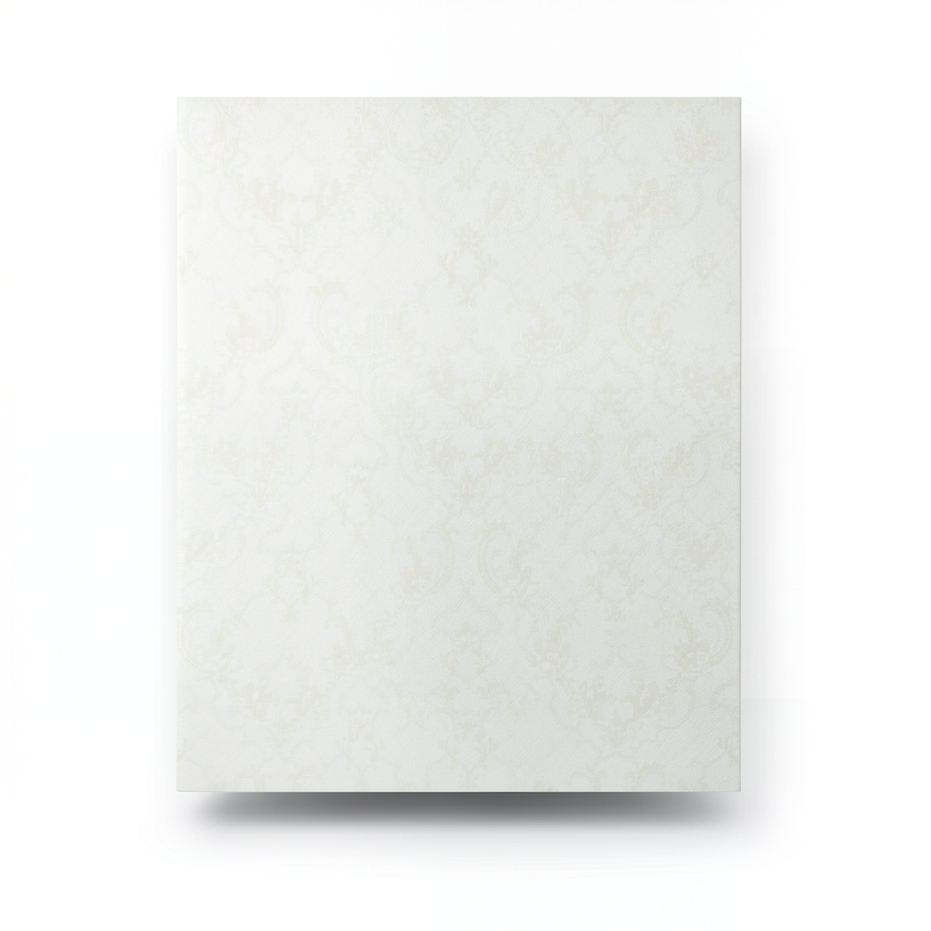 Italian Wallpaper 10m x 0.73m Off White, Model 27063