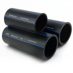 أنابيب HDPE السعودي  PE 80 ضغط 8 بار قطر خارجي 40 مم سمك 2.4 مم لون اسود