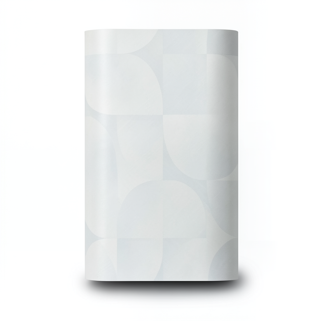 Geometric Wallpaper 10x0.53 m Light Gray, Model 10392-31