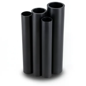HDPE Pipes PE 80 Pressure 16 Bar Outside Diameter 710 mm Thickness 79.3 mm Black