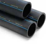 أنابيب HDPE السعودي PE 80 ضغط 12.5 بار قطر خارجي 40 مم سمك 3.7 مم لون اسود