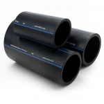 أنابيب HDPE السعودي  PE 80 ضغط 5 بار قطر خارجي 50 مم سمك 2 مم لون اسود