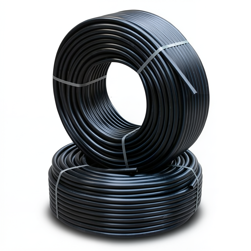 HDPE Pipes Pressure 6.1 kgf/cm² Size ¾ inch Thickness 2.3 mm Black