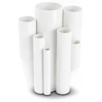مواسير UPVC ضغط 10 بار قطر خارجي 25 مم سمك 1.5 مم لون أبيض