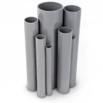 UPVC Pipes Modern Technology Nominal Pressure 16 Bar Outside Diameter 200 mm Thickness 14.9 mm Gray Colour