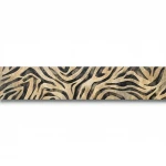 Youth and children wall decoration, light brown with black color, length 10 m, width 0.53 m, model GK8970BD  