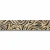 Youth and children wall decoration, light brown with black color, length 10 m, width 0.53 m, model GK8970BD  