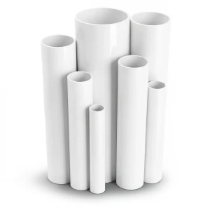 مواسير UPVC ضغط 10 بار قطر خارجي 63 مم سمك 3 مم لون أبيض