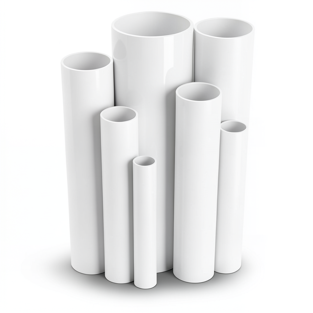 UPVC Pipes Nominal Pressure 10 Bar Outside Diameter 63 mm Thickness 3 mm White