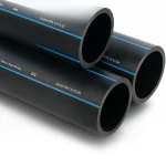 أنابيب HDPE السعودي  PE 80 ضغط 12.5 بار قطر خارجي 50 مم سمك 4.6 مم لون اسود