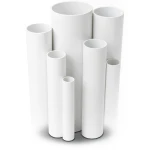 مواسير UPVC ضغط 6 بار قطر خارجي 40 مم سمك 1.8 مم لون أبيض