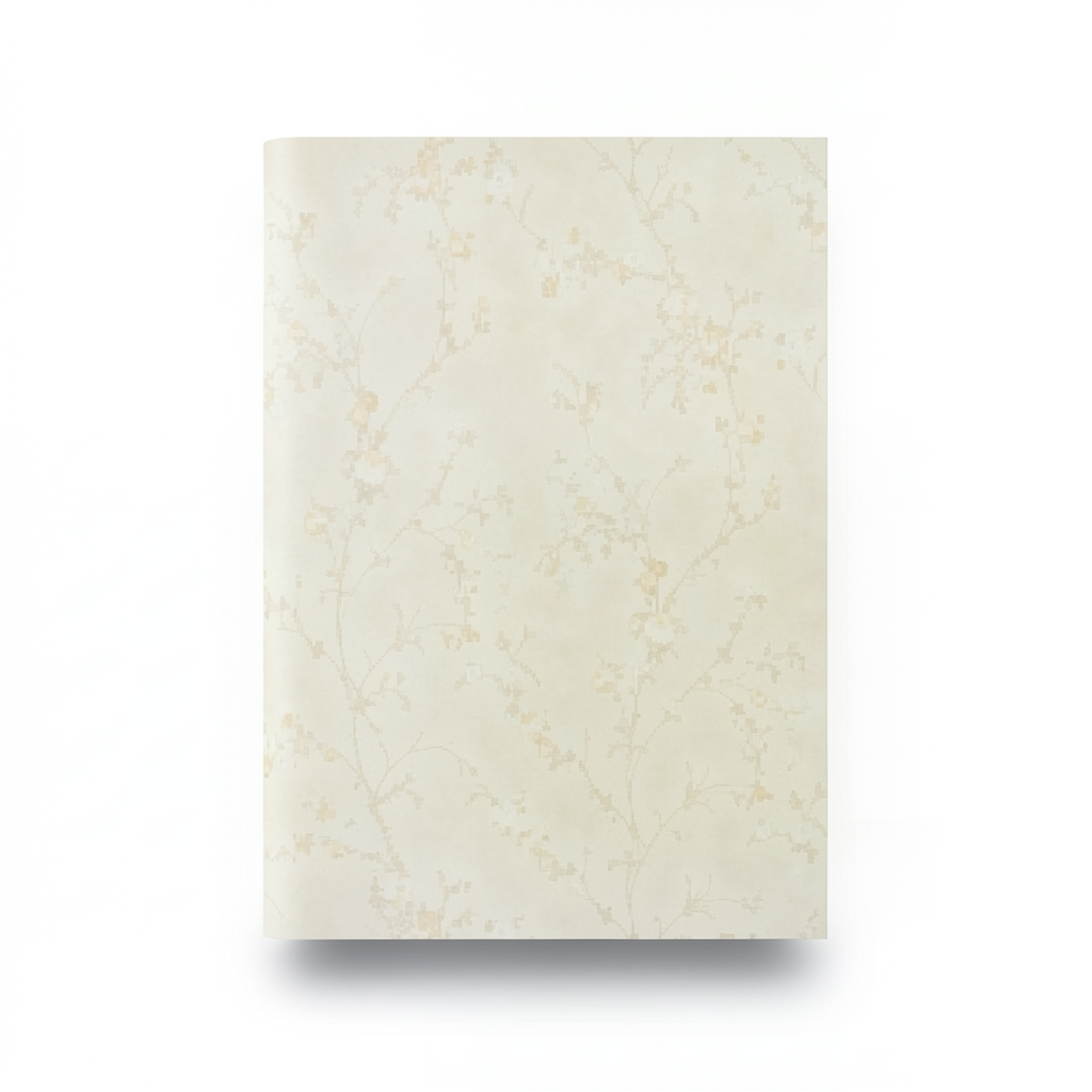 Italian Wallpaper 10m x 0.73m Light Beige, Model 27055