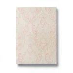 Italian Wall Covering 10m x 0.73m Beige with Pink, Model 27062