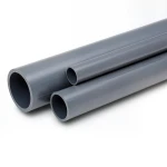 مواسير UPVC ضغط 6 بار قطر خارجي 50 مم سمك 1.6 مم