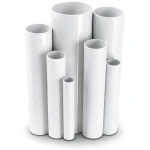 مواسير UPVC ضغط 10 بار قطر خارجي 40 مم سمك 1.9 مم لون أبيض