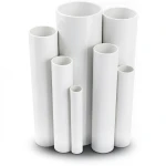 مواسير UPVC ضغط 10 بار قطر خارجي 50 مم سمك 2.4 مم لون أبيض