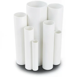 UPVC Pipes Nominal Pressure 6 Bar Outside Diameter 40 mm Thickness 1.8 mm White