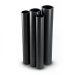 مواسير HDPE PE 80 ضغط 16 بار قطر 500 مم سمك 55.8 مم أسود