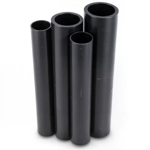 مواسير HDPE PE 100 ضغط 20 بار قطر خارجي 500 مم سمك 55.8 مم لون أسود
