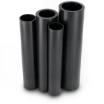 أنابيب HDPE لإمداد المياه PE 80 ضغط 16 بار قطر خارجي 560 مم سمك 62.5 مم لون أسود