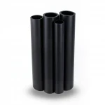 مواسير HDPE الراجحي PE 80 ضغط 5 بار قطر خارجي 450 مم سمك 17.2 مم لون اسود