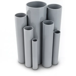 UPVC Pipes 16 Bar Pressure 20 mm Diameter 1.5 mm Thickness Gray