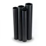 مواسير HDPE PE 80 ضغط 16 بار قطر خارجي 630 مم سمك 70.3 مم لون أسود