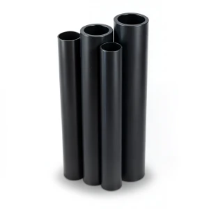 مواسير HDPE PE 80 ضغط 16 بار قطر خارجي 630 مم سمك 70.3 مم لون أسود