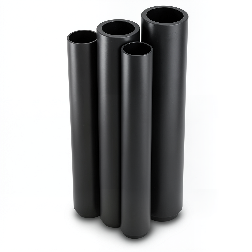 Al-Rajhi HDPE Pipes PE 100 Pressure 20 Bar Outside Diameter 630 mm Thickness 70.3 mm Black