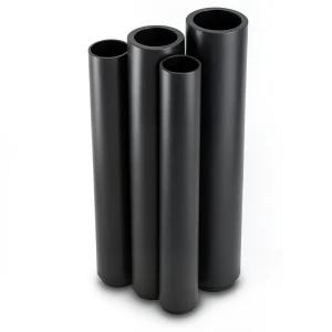 أنابيب HDPE الراجحي PE 100 ضغط 20 بار قطر خارجي 630 مم سمك 70.3 مم لون أسود