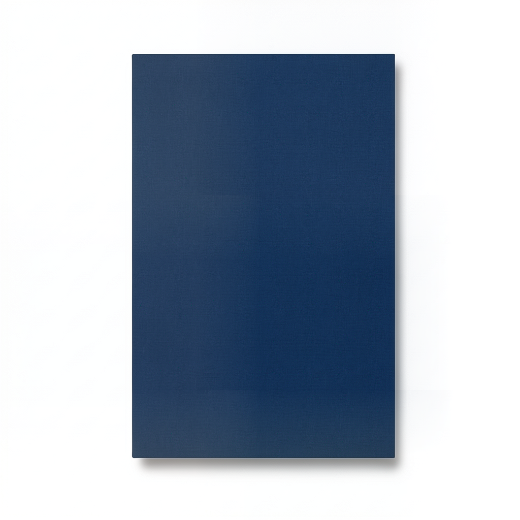 German Wallpaper 10 x 0.53 m Dark Blue Plain Design, Model 10393-44