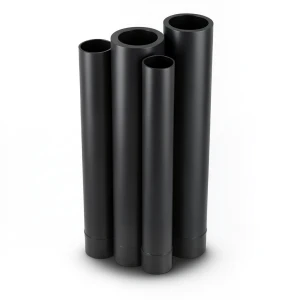 أنابيب HDPE PE 80 ضغط 16 بار قطر خارجي 710 مم سمك 79.3 مم لون أسود