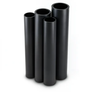 أنابيب HDPE PE 100 ضغط 20 بار قطر خارجي 710 مم سمك 79.3 مم لون أسود