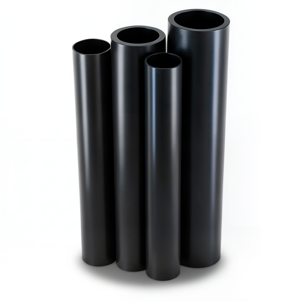 أنابيب HDPE الراجحي PE 80 ضغط 16 بار قطر خارجي 800 مم سمك 89.3 مم لون اسود