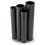 HDPE Pipes PE 80 Pressure 16 Bar 500 mm Diameter 55.8 mm Thickness Black